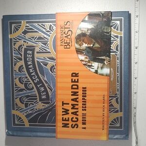 Newt Scamander A Movie Scrapbook Fantastic Beasts And Where To Find Them Book